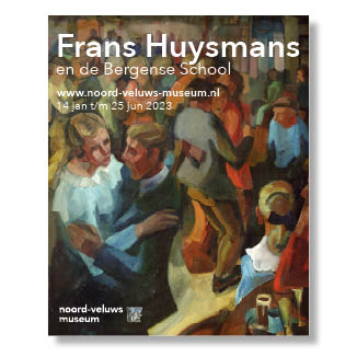 folder tentoonstelling frans huysmans -noord-veluws-museum