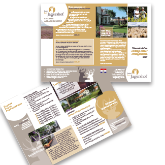 Brochure hotel Het Jagershof, Krekwerk Brochure hotel Het Jagershof, Krekwerk
