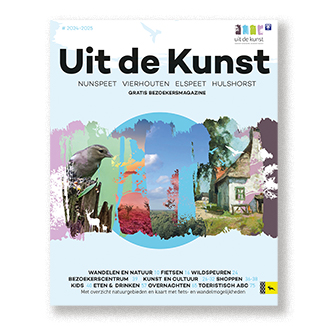 Voorpagina van het magazine van Nunspeet uit de Kunst, Krekwerk Voorpagina van het magazine van Nunspeet uit de Kunst , Krekwerk