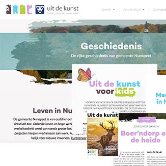 Webteksten en redactionele teksten voor het magazine van Nunspeet uit de kunst, Krekwerk Webteksten en redactionele teksten voor het magazine van Nunspeet uit de kunst