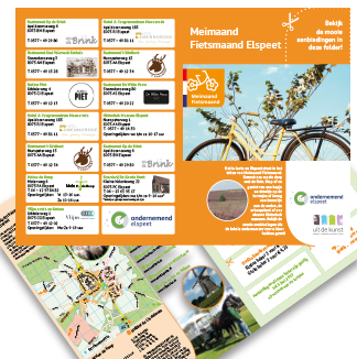 Flyer met bonnen voor Ondernemend Elspeet, Krekwerk Flyer met bonnen voor Ondernemend Elspeet, Krekwerk