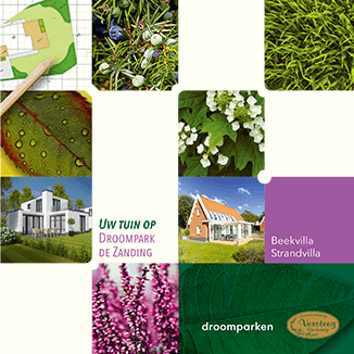 Brochure-Hoveniersbedrijf Versteeg, Harskamp, voor Droomparken de Zanding Brochure-Hoveniersbedrijf Versteeg, Harskamp, voor Droomparken de Zanding