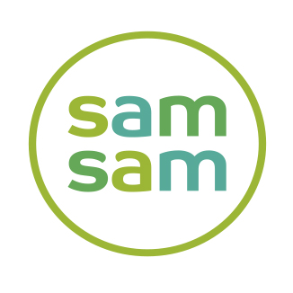logo van Sam Sam energy, impact met energy